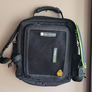 ThinkGeek Bag Of Holding Con Survival Edition Rare Patches Timmy Black Backpack